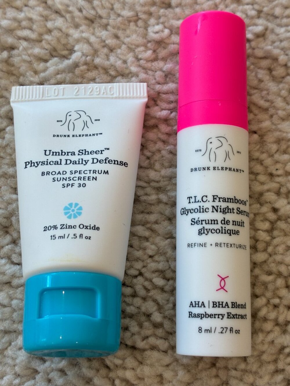 New (no Box) Drunk Elephant The Littles 6.0 Skin Care Kit 30 Day Travel Set - Picture 8 of 15